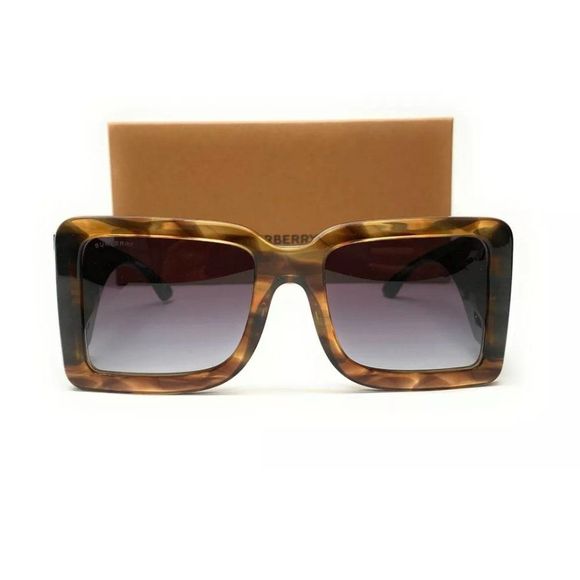 Burberry Women's Brown and Grey Sunglasses! - Picture 2 of 3